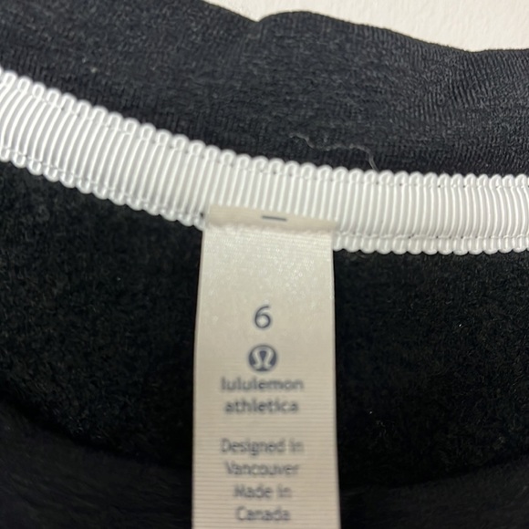 Lululemon peplum fleece pullover - Picture 5 of 8